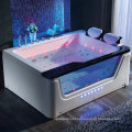 with Comfortable Headrests Unique Waterfall Hydro Whirlpool Massage Bath Tub